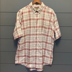 Cabela’s men’s short sleeve button down XLT
